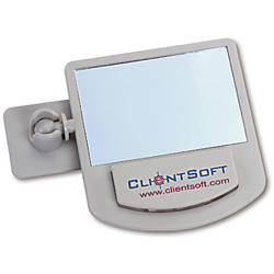 Adjust-A-Mirror Computer Mirror