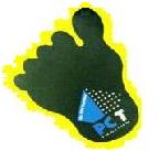 RF Sealed Vinyl Counter Mats - Custom Printed Change Mats