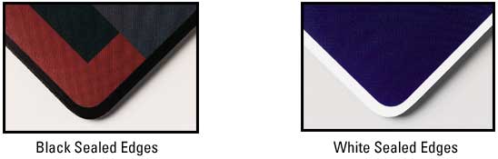 Edge Sealed Countermats - Sealed Edge Countertop Mats