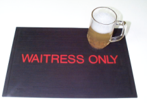 Bar Mats - Custom Shaped Bar Mat