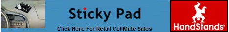 Sticky Pad Cell Phone Holder