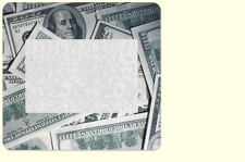 3-D Lenticular Slide-Thru Pocket Photo Mousepad
