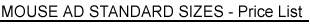 Microthin Mouse Pads - Mousepads for Magazines, Direct Mail, and Tradeshows
