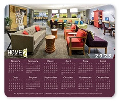 Ultra Thin Calendar Mouse Pad