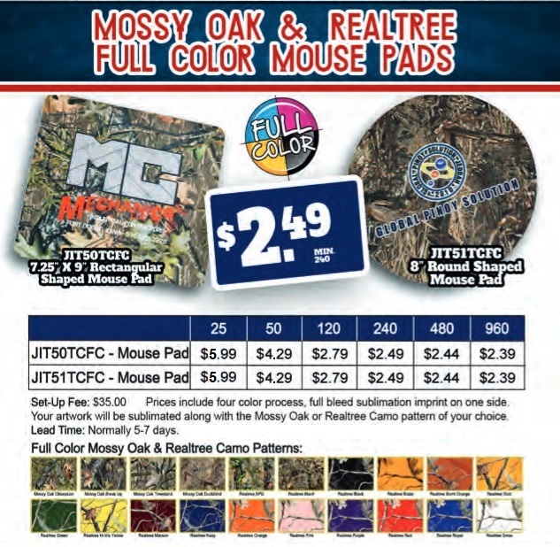 Camo Mouse Pads